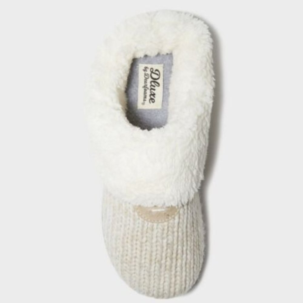 DLuxe Dearfoam Memory Foam Womans XL Slippers